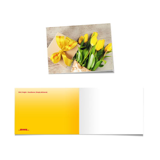 DHL Freight Greeting Cards A5
