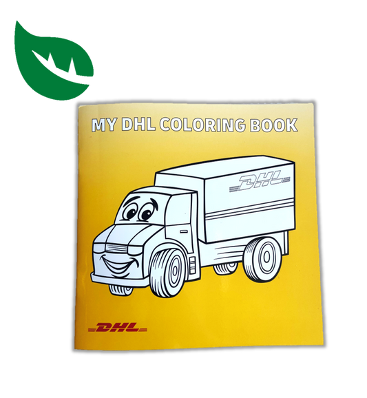DHL Freight Coloring Book